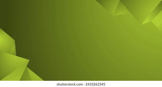 Fondo moderno de la forma verde para el concepto corporativo, plantilla, cartel, folleto, sitio web, diseño de volante. Ilustración de vector