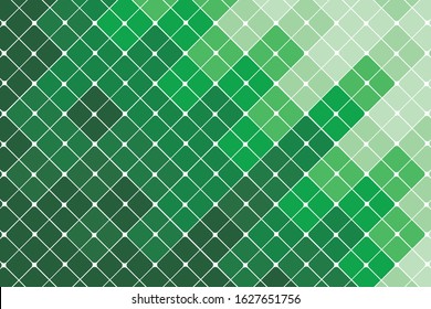 Green shape pattern background vector design