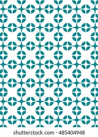Green shapes used to create pattern background 