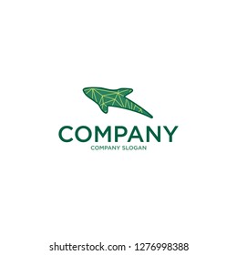 green shark logo