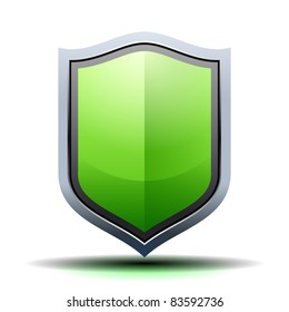 Green Shield Icon