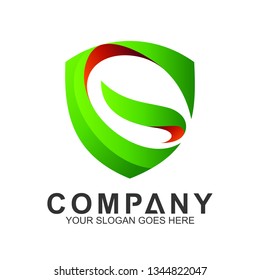 Green Shield Letter G Logo, Protection And Care Logo, Guardian Symbol