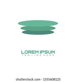 green shield with white background design