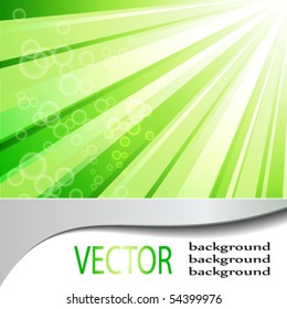 Green shiny background