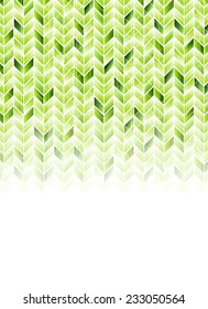 Green shiny geometric hi-tech background. Vector illustration