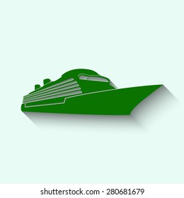 Green ship icons