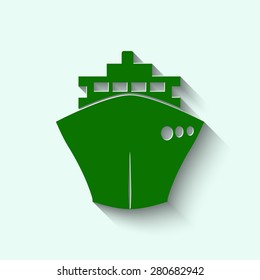 green ship icons