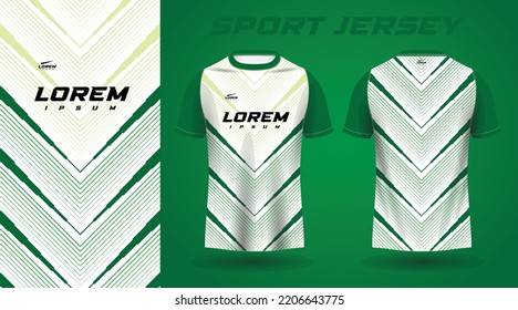 green shirt sport jersey design