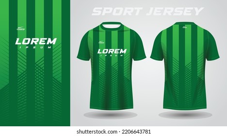 Green Shirt Sport Jersey Design