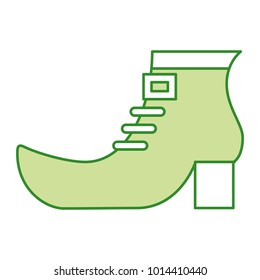 green shoe boot accessory of leprechaun
