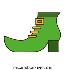 green shoe boot of leprechaun