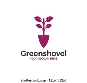 Green Shovel Logo