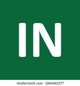 in green sign vector template