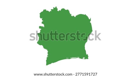 a green silhouette map of mmm country on a white background with clear borders and shape high-quality professional detailed modern elegant stylish clean crisp