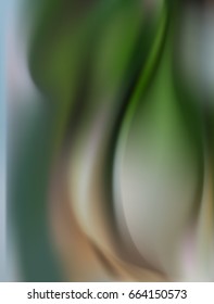Green silk curtains and flowing material the color of a sea wave. Draping for curtains and sheets.