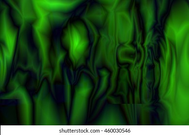 Green silk texture for background. Abstract vector background