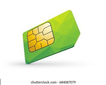 green sim card