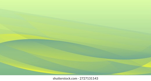 Green simple background design for banner, brochure, flyer, poster etc abstract