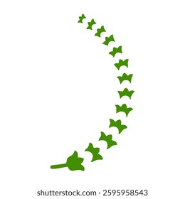 a green simple cotton badge