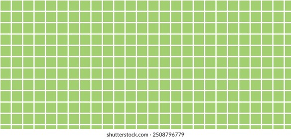 Green simple plaid flannel background vector illustration.