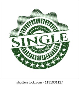 Green Single distress rubber texture