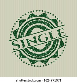 Green Single distress rubber texture