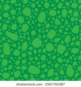 Green skin dinosaur seamless pattern