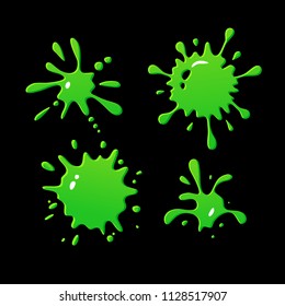 green slime blot