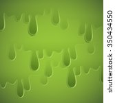 Green slime, vector