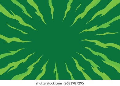 grüner Raucheffekt, Anime-Hintergrund