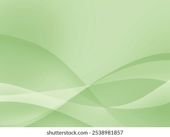 Planos de fundo verdes de ondas suaves Gráficos da Web