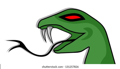 Green snake