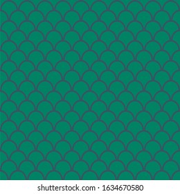 Green snake skin Seamless pattern vector detail