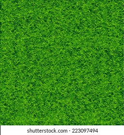 Green Soccer Grass Field Vector