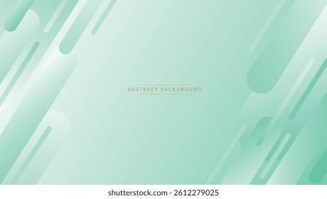 green soft geometric abstract backgrond