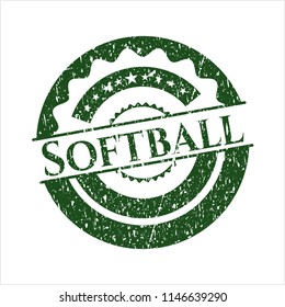 Green Softball rubber seal