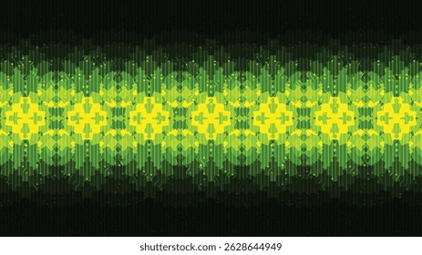 Green Sound wave Technology Background,comic and Motion concept design,vector.