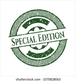  Green Special Edition distress with rubber seal texture