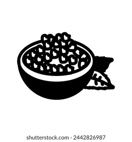 Green Spice icon in vector. Logotype
