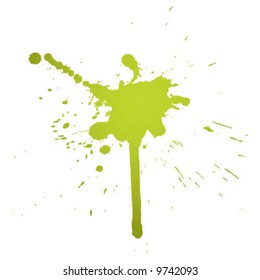 green splash