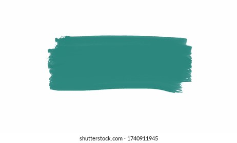 Green splash banner watercolor background for your design, watercolor background concept, vector.
