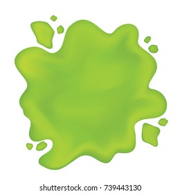 Green splash vector illustration