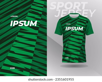 green sport jersey mockup design template for sportswear