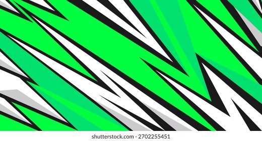 fundo de esportes verdes com formas de linha afiada para o design de tema de corrida, design de camisa de esportes	