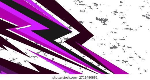 Fondo deportivo verde con Formas de línea afilada para el diseño temático de carreras, diseño de jersey deportivo	