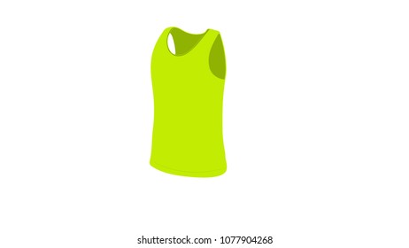 green sports shirt