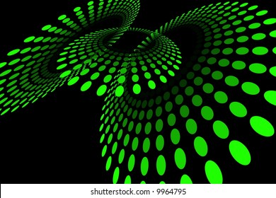 Green Spot Background