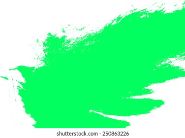 green spray paint