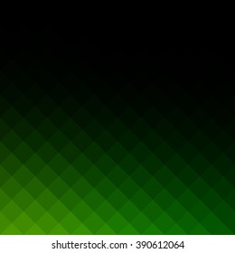 Green Square Grid Mosaic Background, Creative Design Templates