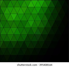 Green Square Grid Mosaic Background, Creative Design Templates